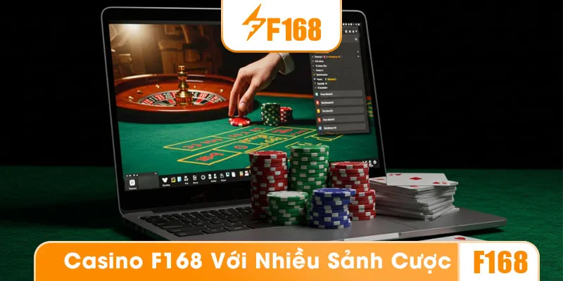 Top các sảnh casino tại nhà cái F168