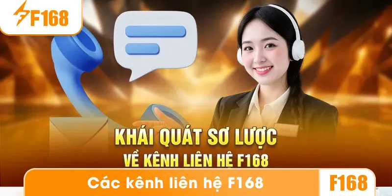 Các kênh liên hệ F168 chính thức